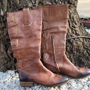 Genuine leather boots